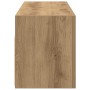 Mueble de pared baño madera ingeniería roble artisan 80x25x30cm de , Tocadores de baño - Ref: Foro24-860084, Precio: 52,13 €,...