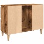 Mueble de lavabo madera ingeniería envejecida 80x33x60 cm de , Tocadores de baño - Ref: Foro24-857126, Precio: 100,19 €, Desc...