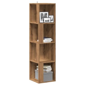 Mueble de esquina madera ingeniería roble artisan 33x33x132 cm von , Schließfächer und Lagerschränke - Ref: Foro24-856723, Pr...