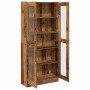 Aparador madera ingeniería madera envejecida 82,5x30,5x185 cm de , Aparadores - Ref: Foro24-3318720, Precio: 151,13 €, Descue...