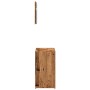 Juego de muebles de baño 2 piezas madera ingeniería envejecida de , Muebles de baño - Ref: Foro24-856067, Precio: 71,40 €, De...