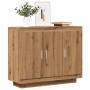 Aparador de madera de ingeniería roble artisan 92x35x75 cm von , Sideboards - Ref: Foro24-856865, Preis: 97,48 €, Rabatt: %