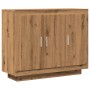 Aparador de madera de ingeniería roble artisan 92x35x75 cm von , Sideboards - Ref: Foro24-856865, Preis: 97,48 €, Rabatt: %