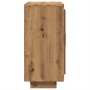 Aparador de madera de ingeniería roble artisan 92x35x75 cm von , Sideboards - Ref: Foro24-856865, Preis: 97,48 €, Rabatt: %