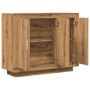 Aparador de madera de ingeniería roble artisan 92x35x75 cm von , Sideboards - Ref: Foro24-856865, Preis: 97,48 €, Rabatt: %