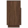 Mesilla de noche con 2 cajones roble marrón 36x36x68 cm by , Nightstands - Ref: Foro24-858590, Price: 66,70 €, Discount: %