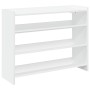 Mueble zapatero madera contrachapada blanco 80x25x62 cm by , Shoe racks and shoe organizers - Ref: Foro24-859914, Price: 55,8...