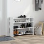 Mueble zapatero madera contrachapada blanco 80x25x62 cm by , Shoe racks and shoe organizers - Ref: Foro24-859914, Price: 55,8...