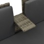 3-piece garden furniture set and gray synthetic rattan cushions by vidaXL, Garden sets - Ref: Foro24-313128, Price: 203,52 €,...