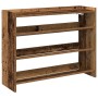 Mueble zapatero madera contrachapada madera vieja 80x25x62 cm von , Schuhregale und Schuhorganisatoren - Ref: Foro24-859921, ...