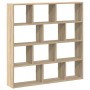 Estante cubo de pared 12 compartimentos madera roble sonoma von , Regale und Regale - Ref: Foro24-860006, Preis: 68,89 €, Rab...