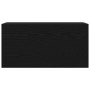 Mueble de pared de baño madera ingeniería negro 80x25x40 cm de , Tocadores de baño - Ref: Foro24-860086, Precio: 61,84 €, Des...