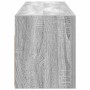 Armario de pared baño madera ingeniería gris sonoma 100x25x30cm de , Tocadores de baño - Ref: Foro24-860099, Precio: 59,79 €,...