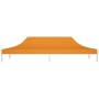 Techo de carpa para celebraciones naranja 6x3 m 270 g/m² de vidaXL, Cubiertas para carpas y cenadores - Ref: Foro24-315329, P...