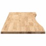 Tablero escritorio rectangular madera maciza roble sin tratar | Foro24|Onlineshop| Casa, Jardín y Más Foro24.es