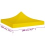 Techo de carpa para celebraciones amarillo 2x2 m 270 g/m² de vidaXL, Cubiertas para carpas y cenadores - Ref: Foro24-315348, ...