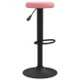 Taburetes de cocina 2 unidades terciopelo rosa by , Kitchen stools - Ref: Foro24-333148, Price: 91,06 €, Discount: %