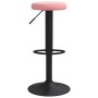 Taburetes de cocina 2 unidades terciopelo rosa by , Kitchen stools - Ref: Foro24-333148, Price: 91,06 €, Discount: %