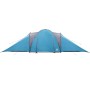 Tienda de campaña familiar iglú 6 personas impermeable azul by , tents - Ref: Foro24-4009432, Price: 273,06 €, Discount: %