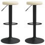 Taburetes de cocina 2 unidades terciopelo color crema by , Kitchen stools - Ref: Foro24-333142, Price: 91,06 €, Discount: %