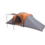 Tienda familiar con cúpula impermeable 6 personas gris naranja de , Tiendas de campaña - Ref: Foro24-4009433, Precio: 273,06 ...