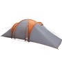 Tienda familiar con cúpula impermeable 6 personas gris naranja de , Tiendas de campaña - Ref: Foro24-4009433, Precio: 273,06 ...