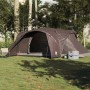 Tienda de campaña familiar iglú 6 personas impermeable marrón by , tents - Ref: Foro24-4009471, Price: 186,57 €, Discount: %