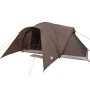 Tienda de campaña familiar iglú 6 personas impermeable marrón by , tents - Ref: Foro24-4009471, Price: 186,57 €, Discount: %