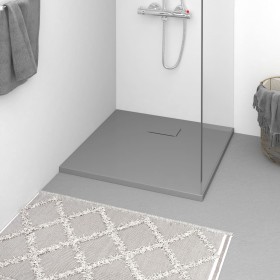 SMC gray shower tray 80x80 cm by vidaXL, Shower trays - Ref: Foro24-148930, Price: 161,85 €, Discount: %