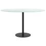 Tablero de mesa diseño mármol vidrio templado blanco Ø70x0,8 cm by , Table tops - Ref: Foro24-322249, Price: 60,28 €, Discoun...