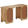 Escritorio con pedestal madera maciza de mango 140x50x77 cm de , Escritorios - Ref: Foro24-338209, Precio: 542,25 €, Descuent...