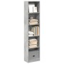 Estantería de madera de ingeniería gris hormigón 40x24x176 cm by , Bookcases and shelves - Ref: Foro24-857795, Price: 58,77 €...