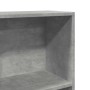 Estantería de madera de ingeniería gris hormigón 40x24x176 cm by , Bookcases and shelves - Ref: Foro24-857795, Price: 58,77 €...