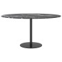 Tablero de mesa diseño mármol vidrio templado negro Ø80x1 cm de , Tableros para mesas - Ref: Foro24-322266, Precio: 73,81 €, ...