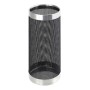 V-Part Paragüero negro y cromado by , umbrella stands - Ref: Foro24-445316, Price: 60,60 €, Discount: %