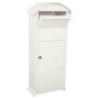 V-Part Buzón para paquetes Victorian blanco by , mailboxes - Ref: Foro24-445354, Price: 221,39 €, Discount: %