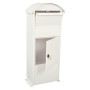 V-Part Buzón para paquetes Victorian blanco by , mailboxes - Ref: Foro24-445354, Price: 221,39 €, Discount: %