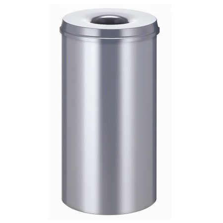 V-Part Papelera autoextinguible plateado 50 L by , Garbage cans and trash cans - Ref: Foro24-445358, Price: 75,52 €, Discount: %