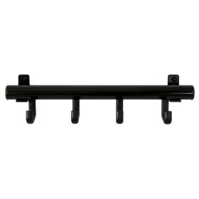 V-Part Perchero con 4 ganchos Techno 4 negro by , Hat and coat racks - Ref: Foro24-445330, Price: 25,54 €, Discount: %