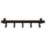 V-Part Perchero con 5 ganchos Techno 5 negro by , Hat and coat racks - Ref: Foro24-445332, Price: 33,52 €, Discount: %