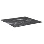 Tablero mesa diseño mármol vidrio templado negro 70x70 cm 6 mm de , Tableros para mesas - Ref: Foro24-322272, Precio: 56,66 €...