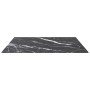 Tablero mesa diseño mármol vidrio templado negro 70x70 cm 6 mm de , Tableros para mesas - Ref: Foro24-322272, Precio: 56,66 €...