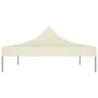 Techo de carpa para celebraciones color crema 4x3 m 270 g/m² de vidaXL, Cubiertas para carpas y cenadores - Ref: Foro24-31534...