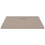 SMC brown shower tray 90x80 cm by vidaXL, Shower trays - Ref: Foro24-148924, Price: 170,09 €, Discount: %