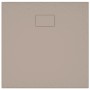 Plato de ducha SMC marrón 90x80 cm de vidaXL, Platos de ducha - Ref: Foro24-148924, Precio: 170,09 €, Descuento: %