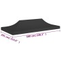 Marquee roof for celebrations black 6x3 m 270 g/m² by vidaXL, Covers for tents and gazebos - Ref: Foro24-315334, Price: 70,77...