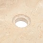 Mueble tocador madera teca maciza con lavabo de mármol crema de vidaXL, Tocadores de baño - Ref: Foro24-3058160, Precio: 319,...