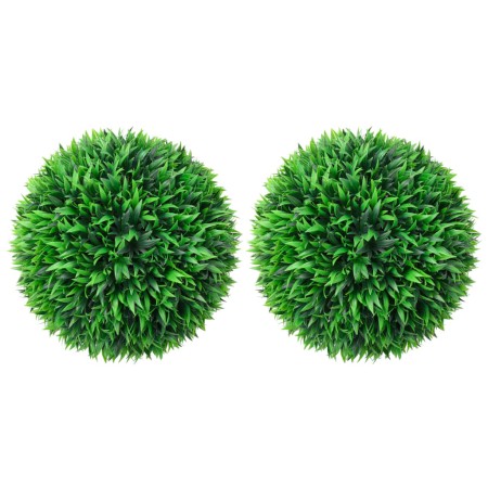 Bolas de boj artificial 2 unidades 47 cm de vidaXL, Flora artificial - Ref: Foro24-315475, Precio: 91,80 €, Descuento: %