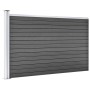 Black WPC fence panel 175x105 cm by vidaXL, fence panels - Ref: Foro24-148976, Price: 189,14 €, Discount: %