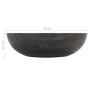 Mueble tocador madera teca maciza con lavabo de mármol negro de vidaXL, Tocadores de baño - Ref: Foro24-3058175, Precio: 328,...